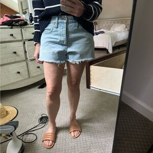 Madewell relaxed denim short